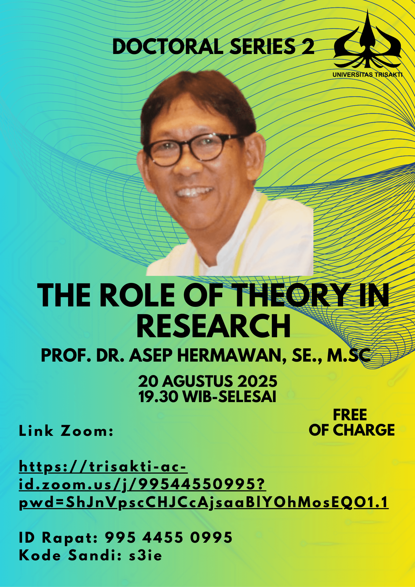 Doktor Ilmu Ekonomi Universitas Trisakti