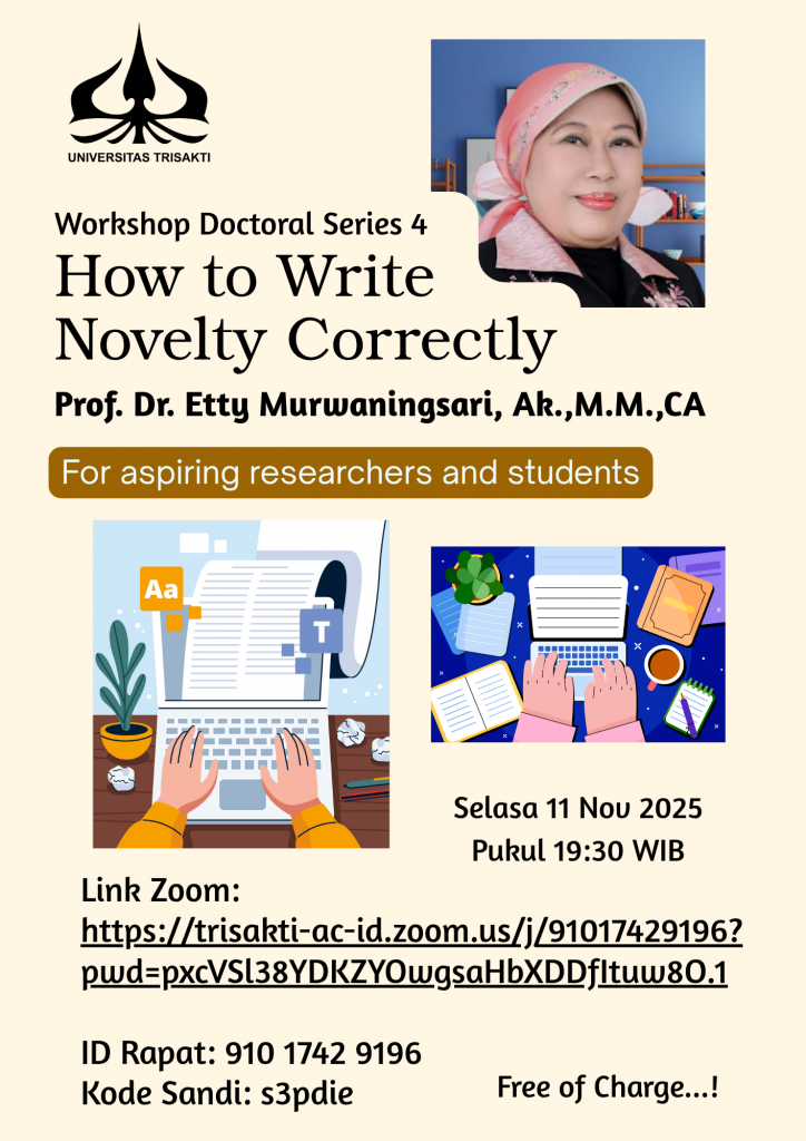 Doktoral Seri 4 PDIE Universitas Trisakti
